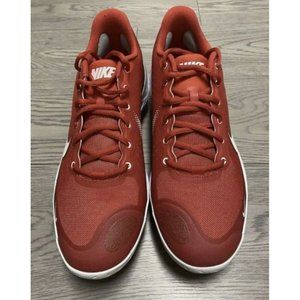 Nike Alpha Huarache Elite 3 Low Baseball Cleats Red White Size 11.5 CK0746-600